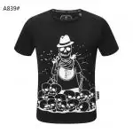 philipp plein t-shirt limited edition hommesy skull black